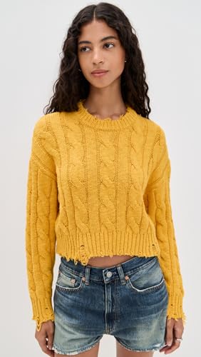 Women's Boxy Cable Sweater2
