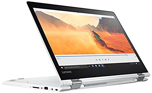 Image of Lenovo Yoga 510 80VB00ADIH 14-inch Laptop (Core i3-7100U /4GB /1TB /Windows 10 Home /Integrated Graphics), White