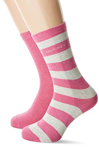 GANT 01. 2-PACK SOLID AND BARSTRIPE SOCK, Calze