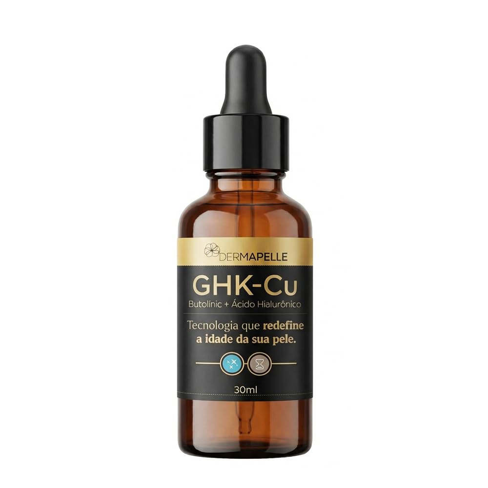 ghk cu injetável comprar Sérum Peptídeos De Cobre GHK-Cu 2% Com Ácido Hialurônico 30mL