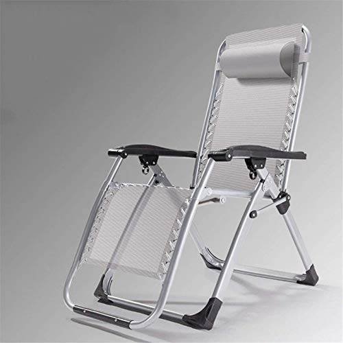 Chaises longues réglables légères pour soulager le dos en camping