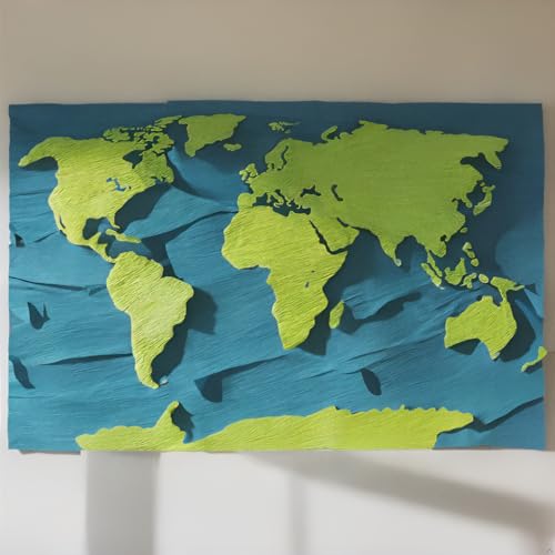 Rouleau de papier crépon à forte élasticité | Lot de 2 bobines souples de 42 couleurs