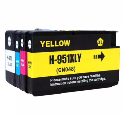 Cartouche d'encre 950XL 951XL pour réparer les impressions ternes sur Officejet Pro