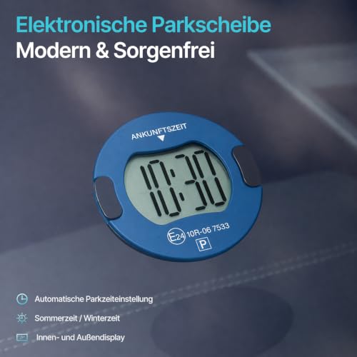 Parkturon Elektronische Parkscheibe mit Zulassung, Automatische Parkscheibe – Ansicht 2