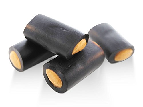 Gustaf, Salmiak Rocks Caramel Licorice Rolls Salt Level 2 (4.400 Lbs) #TOP15