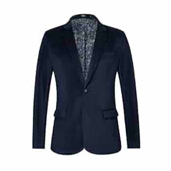 Men Blazer RQYYD Mens Suits,Men's Casual Corduroy Blazer Jacket - Main Image