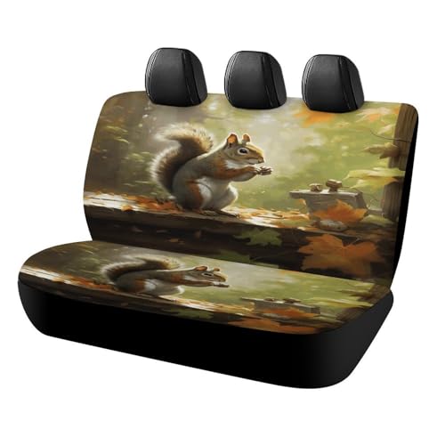 Funda para asiento trasero de coche universal y lavable para perros en camiones y SUV