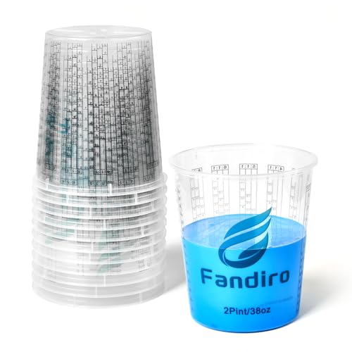 38-Ounce Paint Mixing Cups (12 Pack)