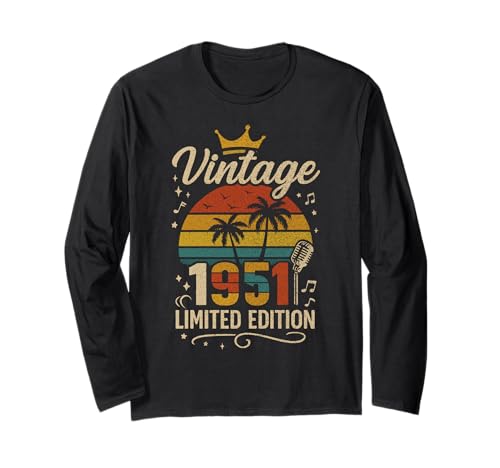 Vintage 1951 Limited Edition Men Women Birthday 1951 Vintage ����T�V���c