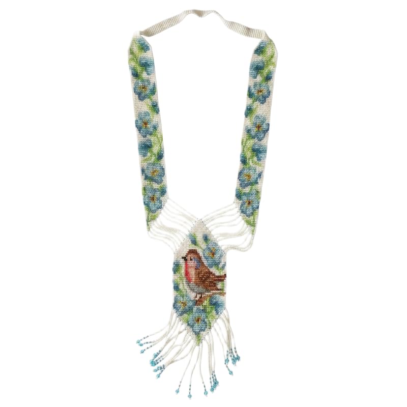Collier ukrainien Gerdan multicolore LKBEADS pour sublimer vos tenues d'été