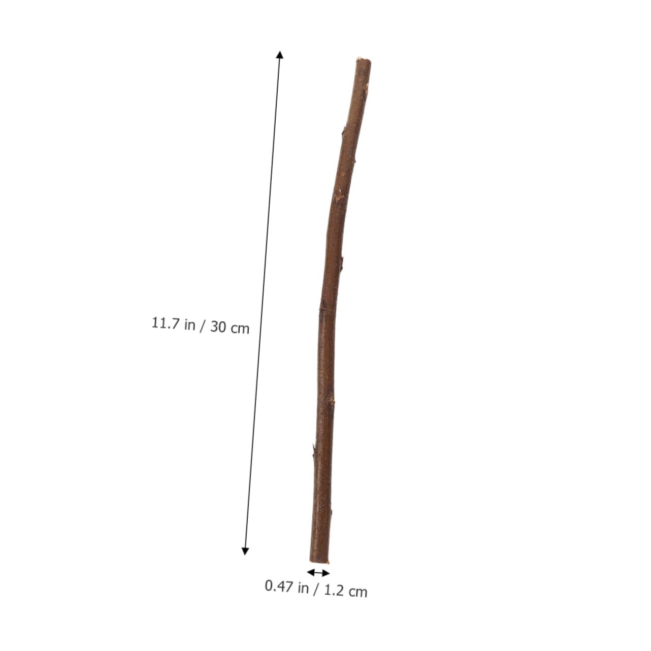 50 Piezas Palitos Madera Natural para Manualidades DIY Varillas Delgadas Duraderas para Proyectos Bricolaje y Decoración Hogar