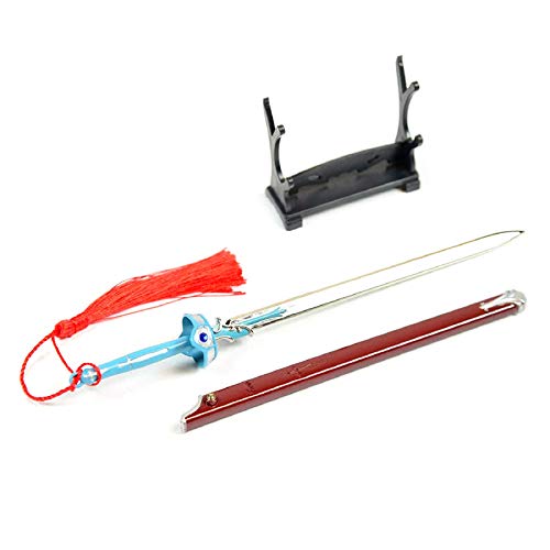 Sword Art Online briefopener in de vorm van het zwaard Flashing Light van Yuuki Asuna met schede en standaard…