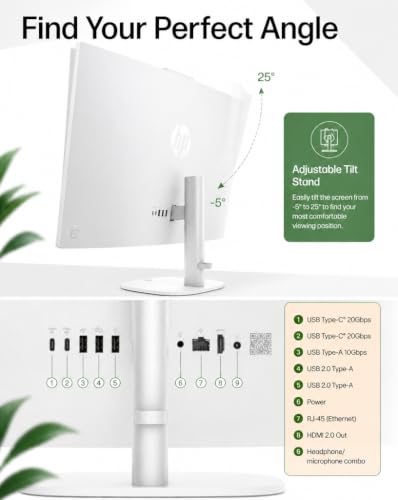 Image of HP OmniStudio 27 inch Touch All-in-One Desktop Computer, 32 GB RAM, 1 TB SSD