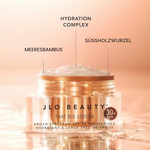 JLO BEAUTY That Big Screen Broad Spectrum SPF 30 Moisturizer | Hydrates, Protects, Luminizes, Soothes For Smooth, Dewy & Glowing Skin… – Ansicht 5