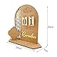 Skeadex Ramadan Kalender, Ramadan Deko Aus Holz, Eid Mubarak Dekoration, 30 Tage Countdown Adventskalender, DIY Ramadan Dekoration Kalender für Zuhause