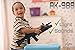 LilPals' 22 Inch AK-988 Toy Rifle - Toy Gun Features Dazzling Electric Light, Amazing Electronic Sound & Unique Action