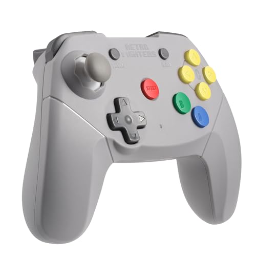 Retro Fighters Brawler64 Wireless Edition N64 Controller (Gray)