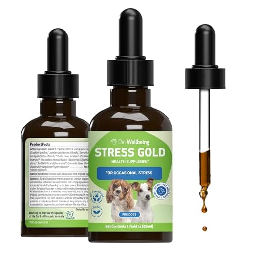 Pet Wellbeing Stress Gold for Dogs