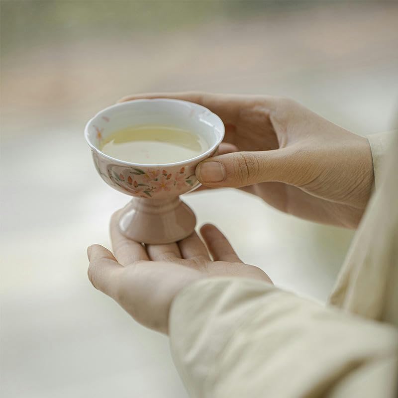 Zestaw do herbaty Chiński zestaw do herbaty, 50 ml 5,6 * 4, cm chiński porcelanowy kubek do herbaty Kung Fu kubki ceramiczne lodów ceramiczna miska na owoce dla dorosłych prezenty
