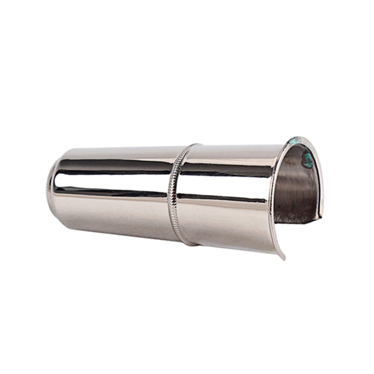 Tapa de Saxofón Tenor Tamaño L 84 Mm C53c de Metal Plata Que Protege el Raíl y Mejora la Pureza del Tono para Saxofón