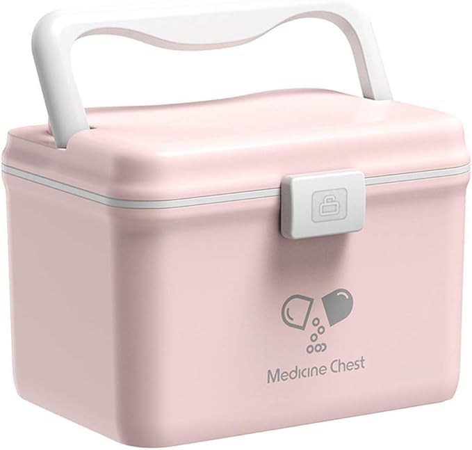 MAMMOTH Multi-functional Storage Case Family First Aid Dispenser/Art & Crafts Case/Folding Tool Organizer/Multipurpose Storage Container 2-Layers Storage Bin for Family Emergency Home, Office (pink) (B0DHD58NLP) Amazon Price History, Amazon Price Tracker