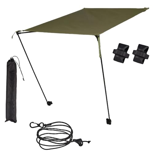 Yidueace Toldo plegable para silla de camping, toldo plegable | sombrilla para salón, sombrilla, protección solar, para exterior, jardín, terraza, senderismo, actividades de ocio