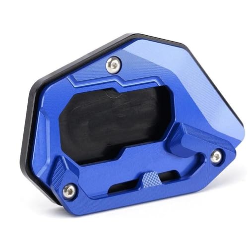 Extension de béquille moto BMW R1250GS évitant la chute sur sol meuble