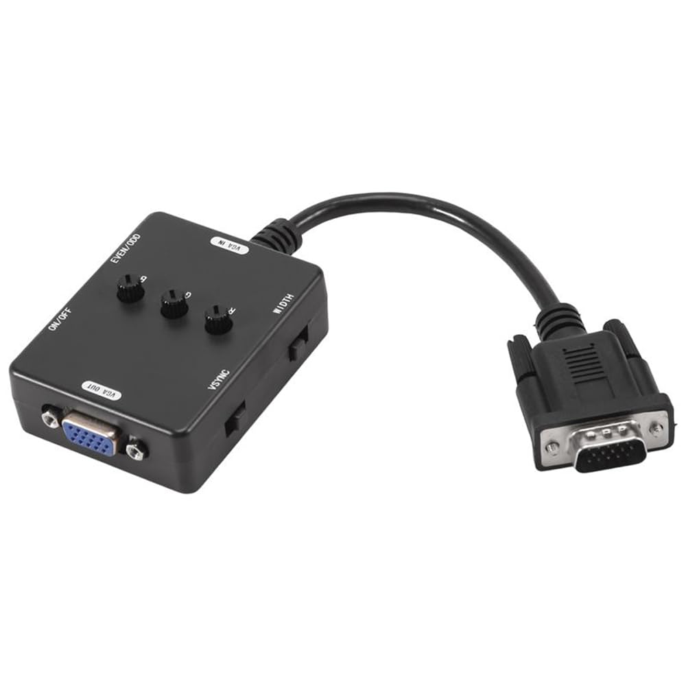Generador VGA scanline con potenciómetros analógicos independientes de ajuste fino de imagen 5