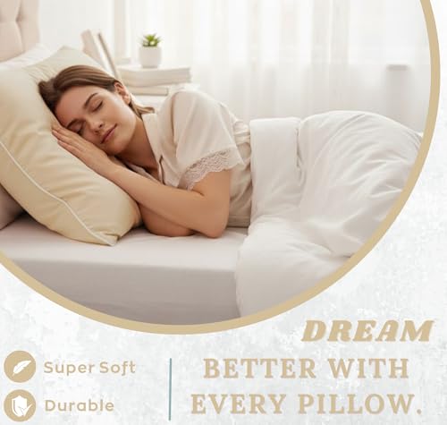 Image of BSB HOME Luxury Satin Silk Pillow Cover | 300 TC Ultra-Smooth Silky Finish | Premium Home Bedding Pillowcase | Soft, Glossy & Skin-Friendly Fabric | 18 x 28 Inches (Pale Moonstone)