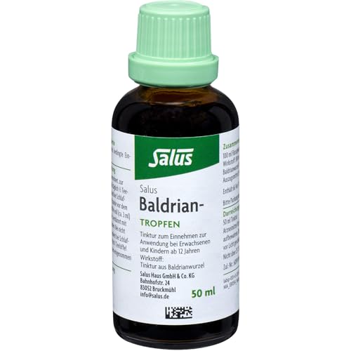BALDRIAN TROPFEN Baldriantinktur Bio Salus 50 ml
