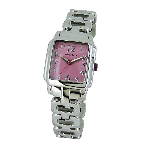 Time Force Reloj Analógico para Mujer de Cuarzo con Correa en Acero...