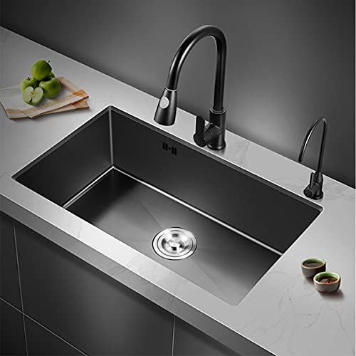 Évier de cuisine compact en acier pour optimiser les petits espaces