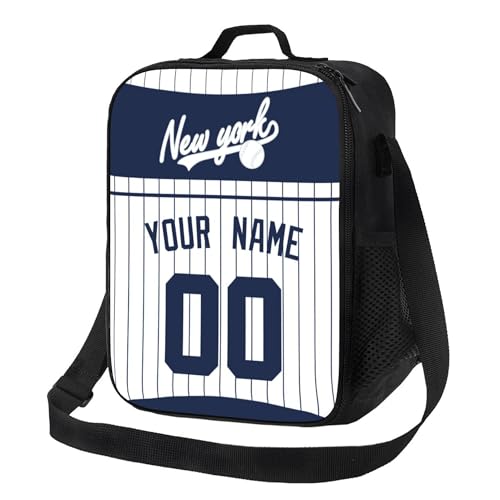 Lunch Bag New York Personalized Lunch Box Backpack Gifts for Men Women