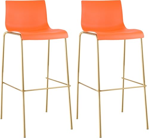 CLP Taburete de Bar con Respaldo Hover