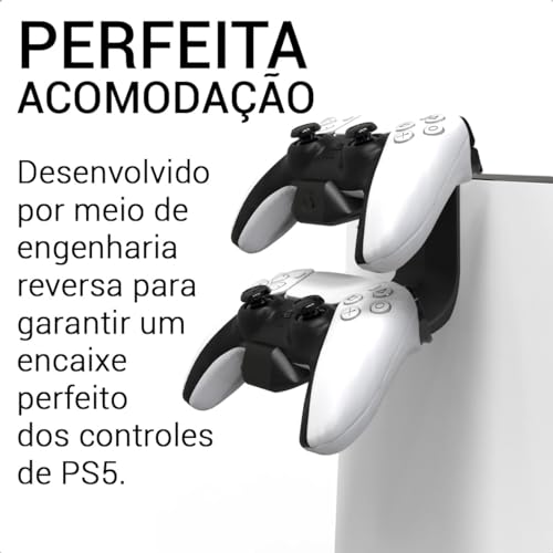 Suporte Clip 2 Controles Lateral Console Playstation 5 Ps5