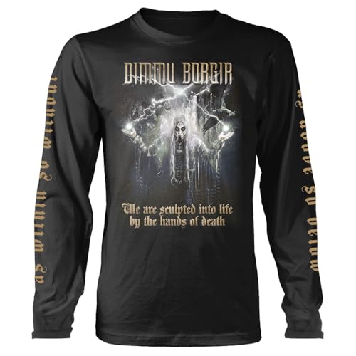 T-shirt Dimmu Borgir imprimé graphique de qualité vêtement taille S