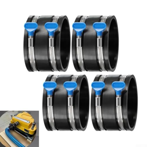 Conectores de manguera de liberación rápida de 13-19 mm para conductos de vacío y ventilación 4u 3