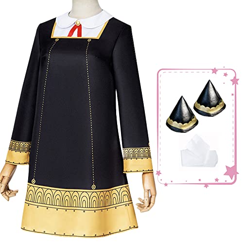 アーニャ風 コスプレ衣装  ウィッグ追加可 Anya 風 コスチューム 可愛い ハロウイーン クリスマス 誕生日