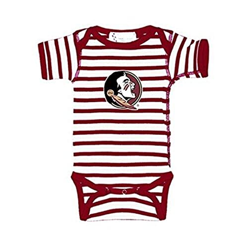 Image of Two Feet Ahead Striped Baby Bodysuit Creeper Baby Boy Clothes for Newborn infants Sizes 0-3M 6M 12M