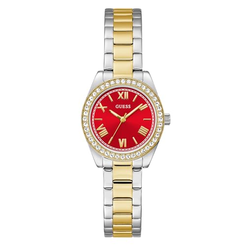 Montre Guess Mini Luna GW0841L8 de luxe en verre minéral et acier durable