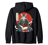 Photo Gallery samurai giapponese ninja cat batteria batterista chitarra kimono felpa con cappuccio Photo Gallery samurai giapponese ninja cat batteria batterista chitarra kimono felpa con cappuccio