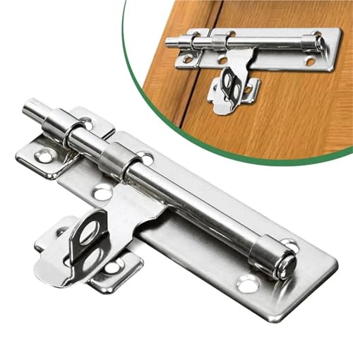 Verrou à barillet robuste de 4 pouces avec fermoir pour cadenas