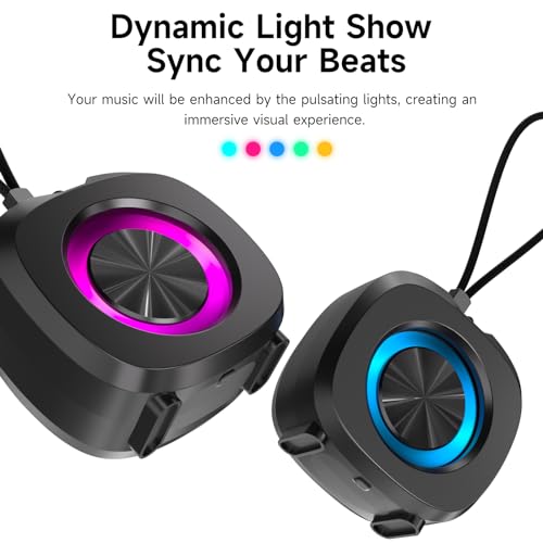 image for Bnegynng Portable Bluetooth Speakers, Small Wireless Speaker with Loud