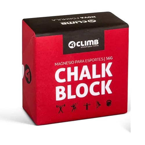 CARBONATO DE MAGNÉSIO CHALK BLOCK 56G 4CLIMB - 2 UNIDADES