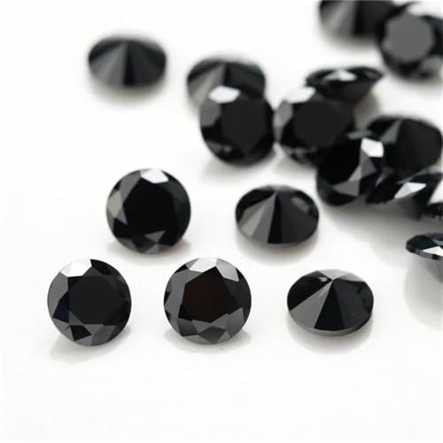 Oxyde de zirconium rond multi-formes pour création de bijoux et customisation de montres - 2