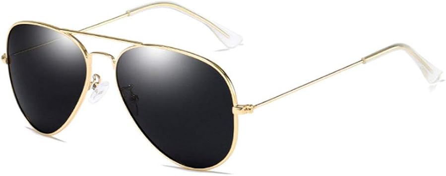 Gold Frame, Fashion, UV Protection, Polarized Sunglasses, Lightweight, Mens, Fishing, Driving, 4 Colors