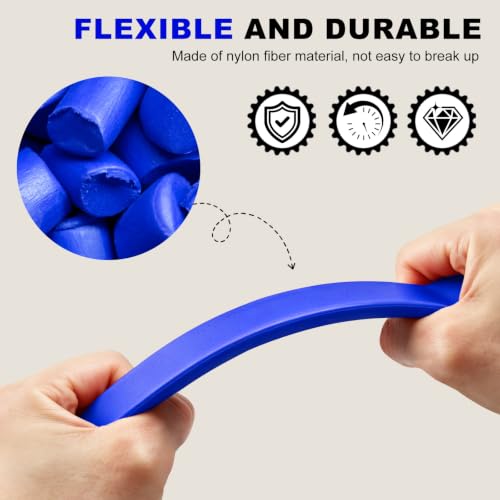 Image of 16Pcs Car Trim Removal Tool Set, Fastener Removal Tool with Stem Caps, Blue
