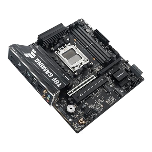 ASUS TUF Gaming B650EM-E WiFi AMD mATX Motherboard, 8+2+1 80A DrMOS Power Stages, DDR5, PCIe 5.0, Three M.2 Slots, WiFi 6, 2.5Gb Ethernet, DisplayPort, HDMI™, Rear USB-C 10Gbps and Front USB-C 5Gbps - image 5