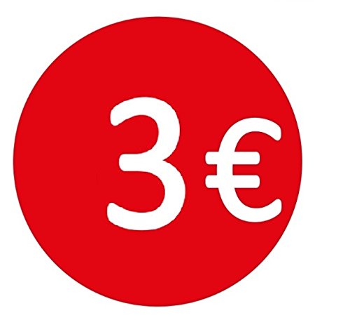 Takestop® Rotolo da 400 Etichette ADESIVE 35mm 3