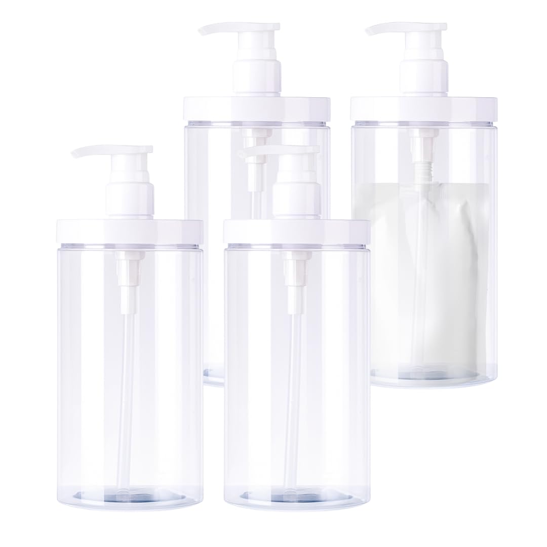 Amazon.co.jp: JP Number シャンプーボトル 大容量 1000ml 詰め替え